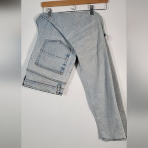 AMIRI - MX1 Skinny-Fit Panelled Distressed Stretch-Denim Jeans - Blue